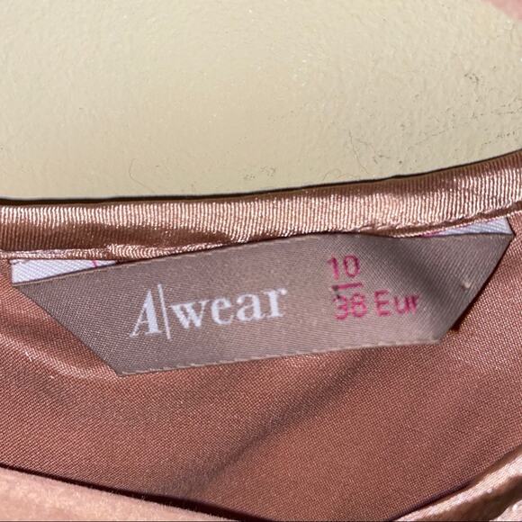 🦬A WEAR gorgeous lace top zip up mini dress 10 - Picture 4 of 7